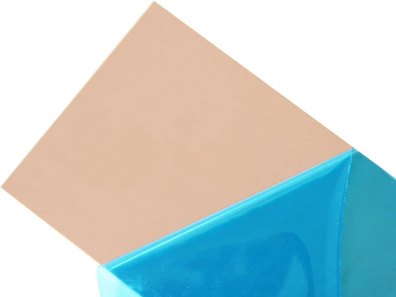 well packed copper plate
