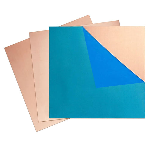3 Pcs 28ga Copper Sheet