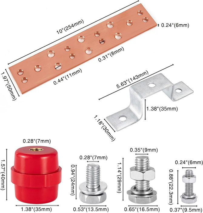 telecom grounding busbar