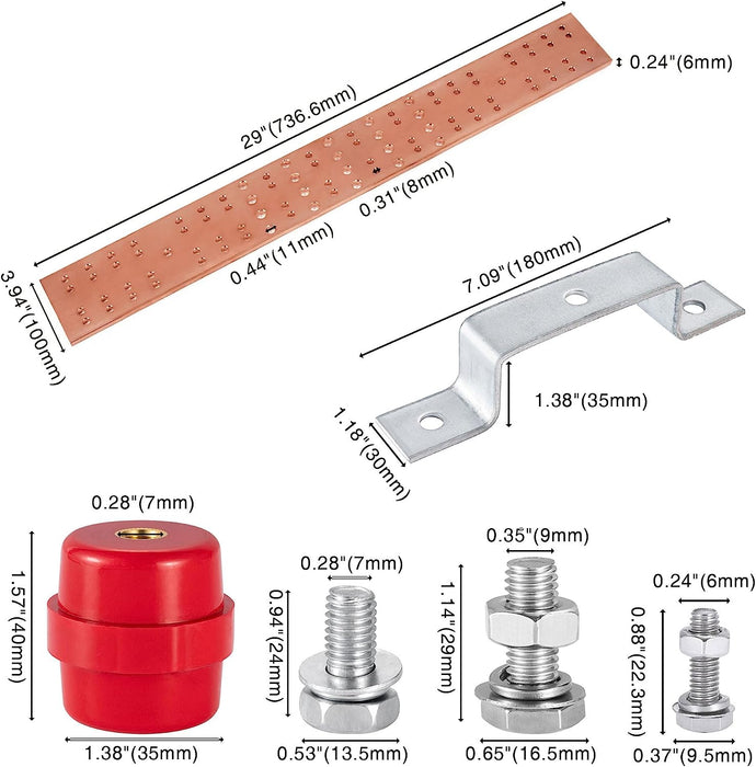telecom grounding busbar
