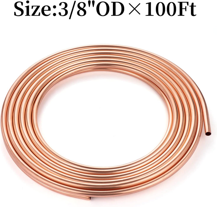3 8 copper tubing 100