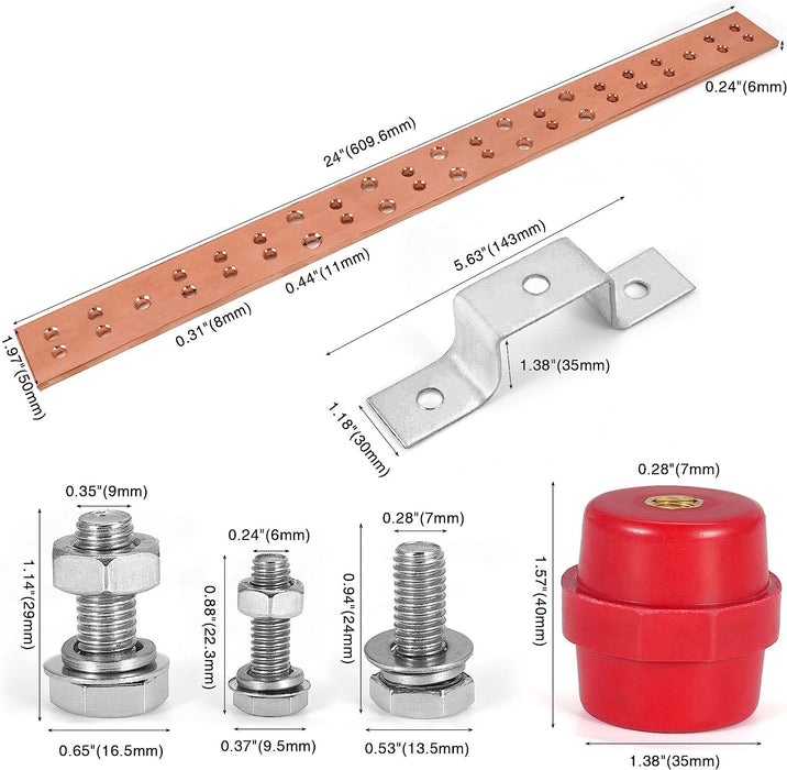 telecom grounding busbar
