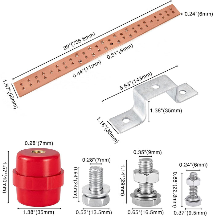 telecom grounding busbar