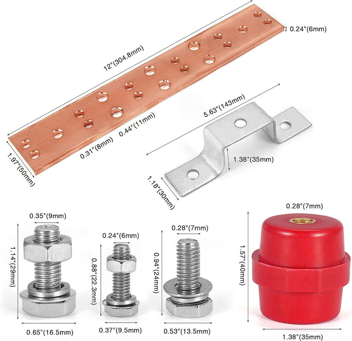 telecom grounding busbar