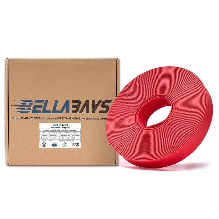 1 1 4 Inch Red Heat Shrink Tubing