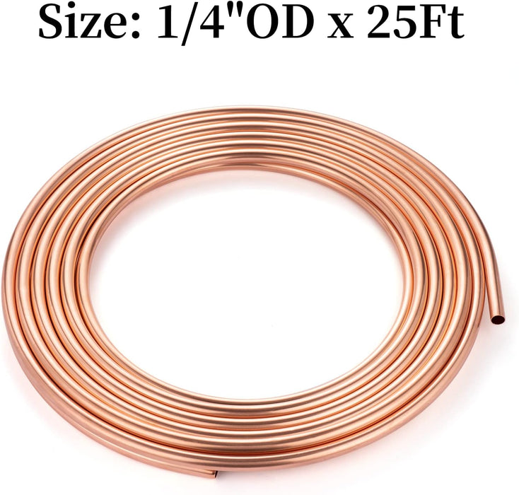 inch and a quarter copper pipe