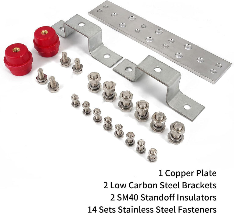 tinned copper busbar