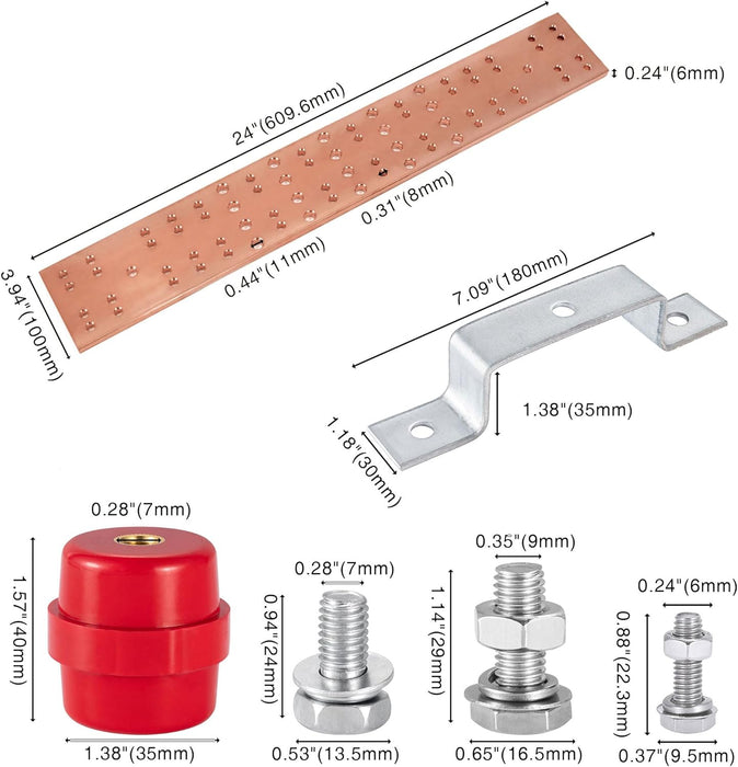 telecom grounding busbar