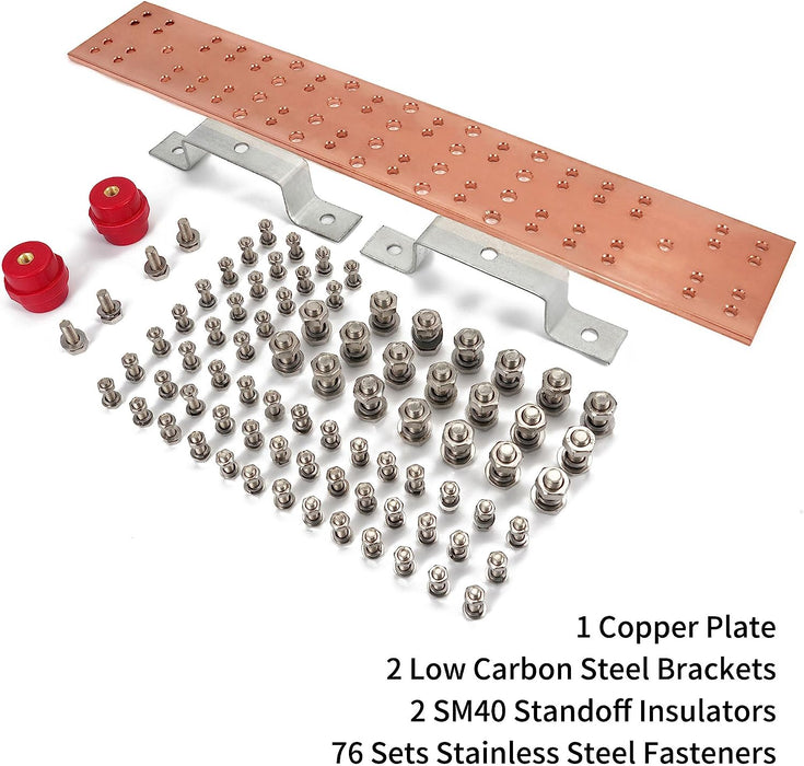 rack grounding busbar
