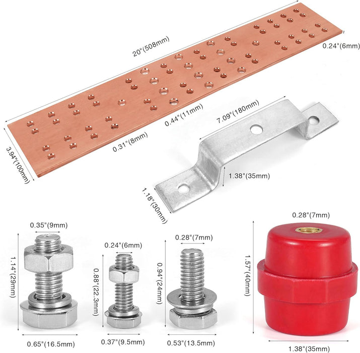 telecom grounding busbar