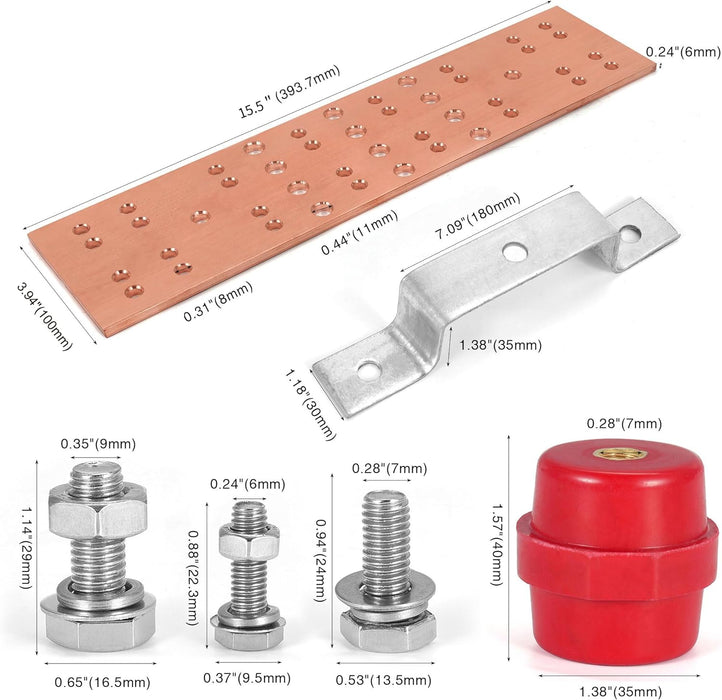 telecom grounding busbar