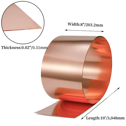 22 Mil copper flashing