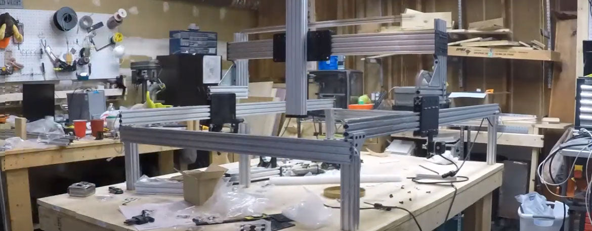 DIY 2060 aluminum extrusion