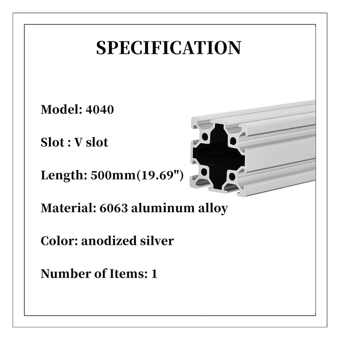 4040 v slot extrusion