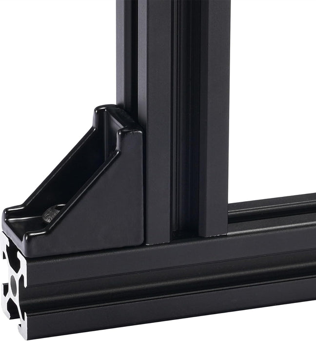 2028 Corner Bracket Connector with 2020 alu extrusion
