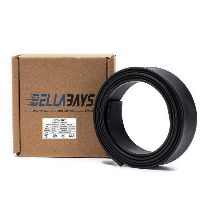 5 8 Inch Black Heat Shrink Tubing Roll 