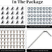 M5x10mm T Nut, M5x8mm Screw Bolt