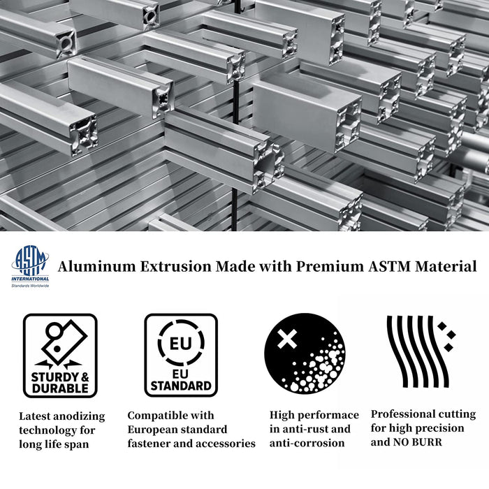 misumi 2040 aluminum extrusions